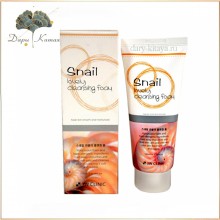 Пенка для лица очищающая  SNAIL LOVELY FOAM CLEANSING 3W CLINIC